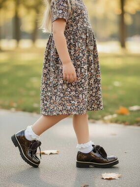 Simonetta Patent Leather Girls shoes 31 13